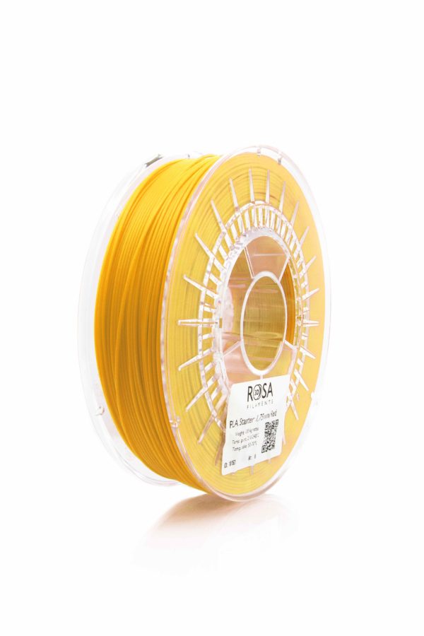 3D Filament gelb PLA Starter von ROSA bei 3DDC.com